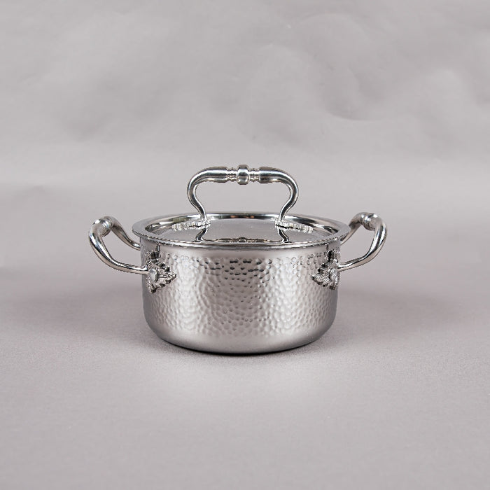 TRI-PLY CASSEROLE WITH LID 16CM (202020006)