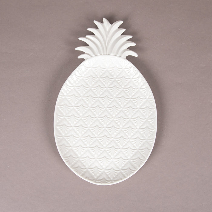 MADAGASCAR SERVING/DINNER PLATE 36X21.5 WHITE (202073076)