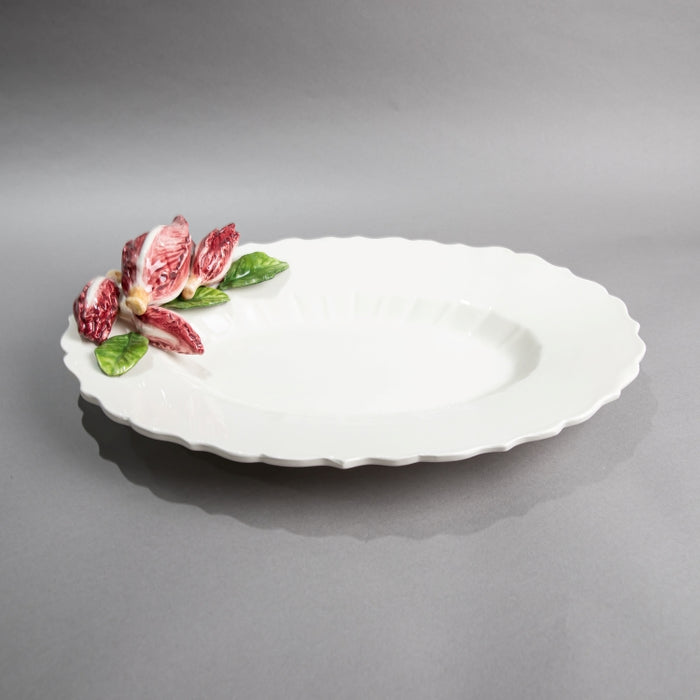 RADICCHIO OVAL TRAY BOTTOM 45CMX30CM (202029218)