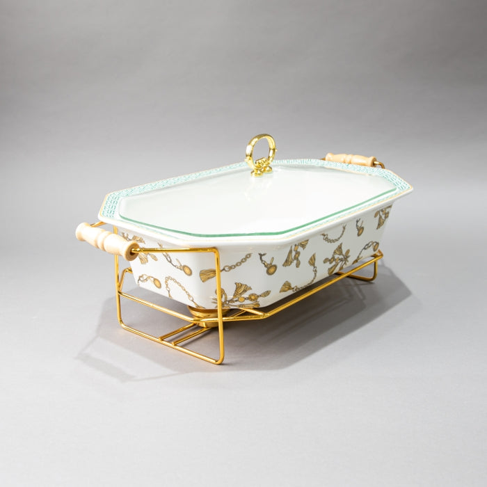 WEIDA 14.5'' OCTAGON CASSEROLE GREEN (202029283)