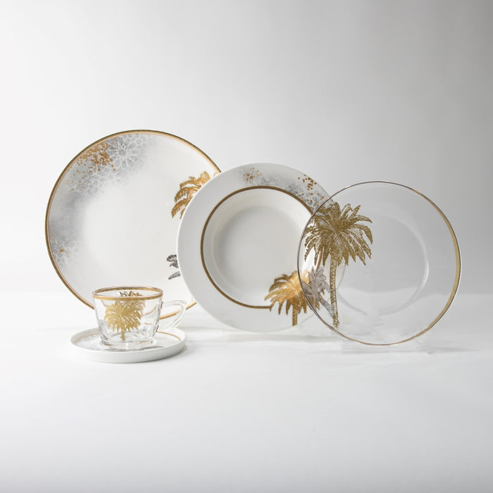 TWINS-20PCS DINNER SET PALM GOLD (202029263)