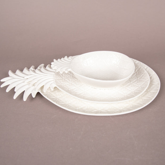 MADAGASCAR BOWL 17.5X11.5C WHITE (202073086)