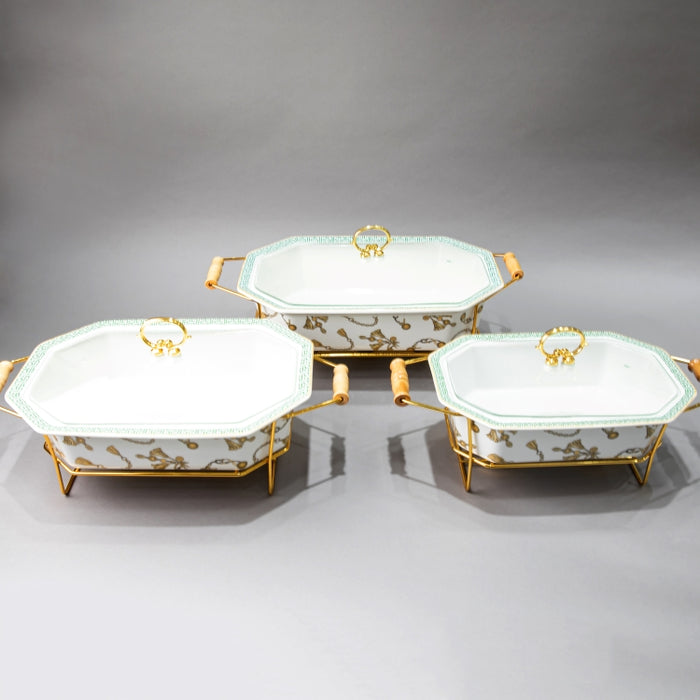 WEIDA 14.5'' OCTAGON CASSEROLE GREEN (202029283)