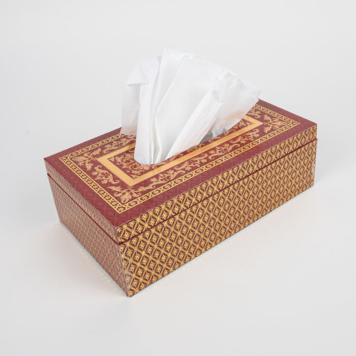 BAROQUE RED TISSUE BOX 24X18CM (202073474)