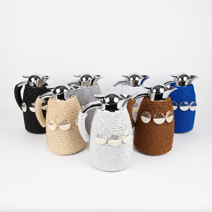 YES FLASK-VACUUM FLASK 1LITER BEIGE/SILVER (202035103)