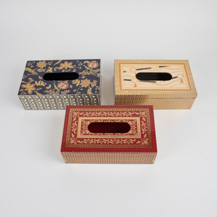 BAROQUE RED TISSUE BOX 24X18CM (202073474)