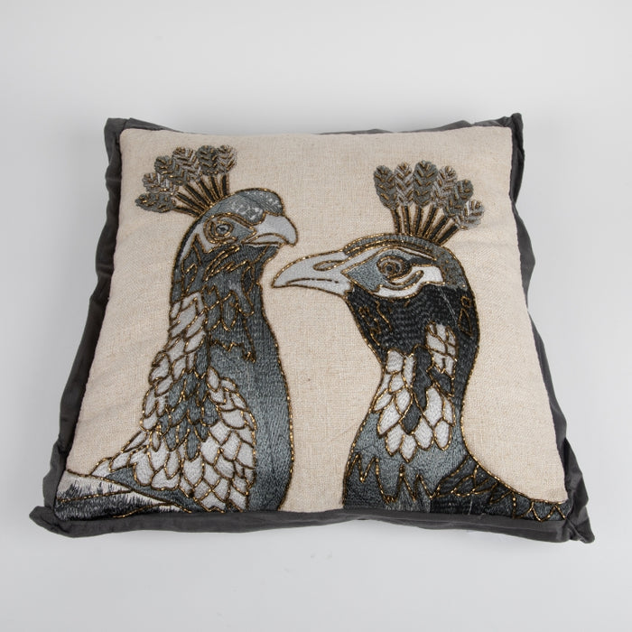 CUSHION P/COCK HEADS NT/GR 45X45 (327131012)