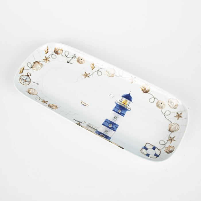 BLUE LTHOUSE SERVING PLATTER 40X17.5CM (202073463)