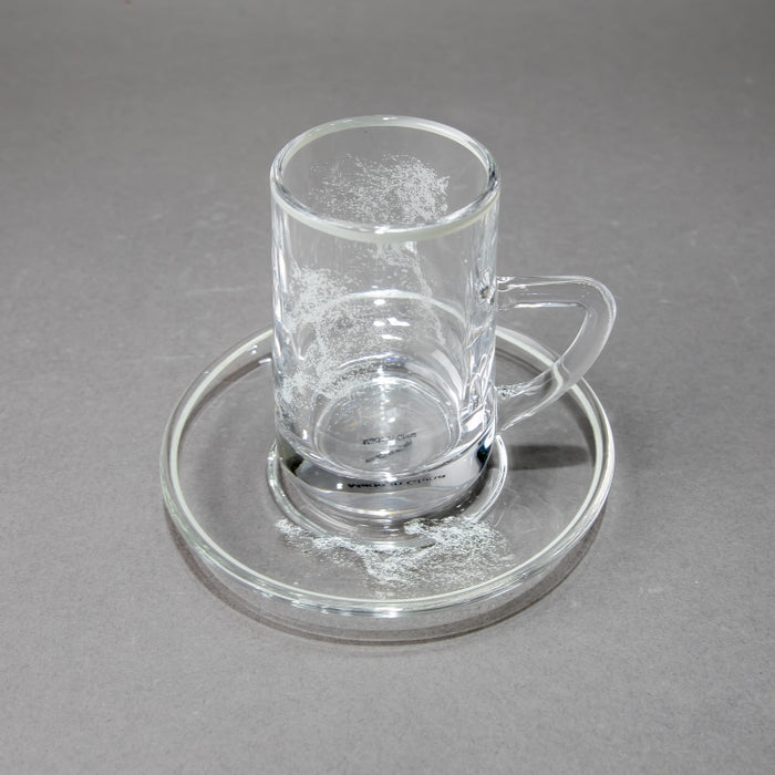 NABEISI-SET/6PCS TEACUP&SAUCER SLV (202016516)