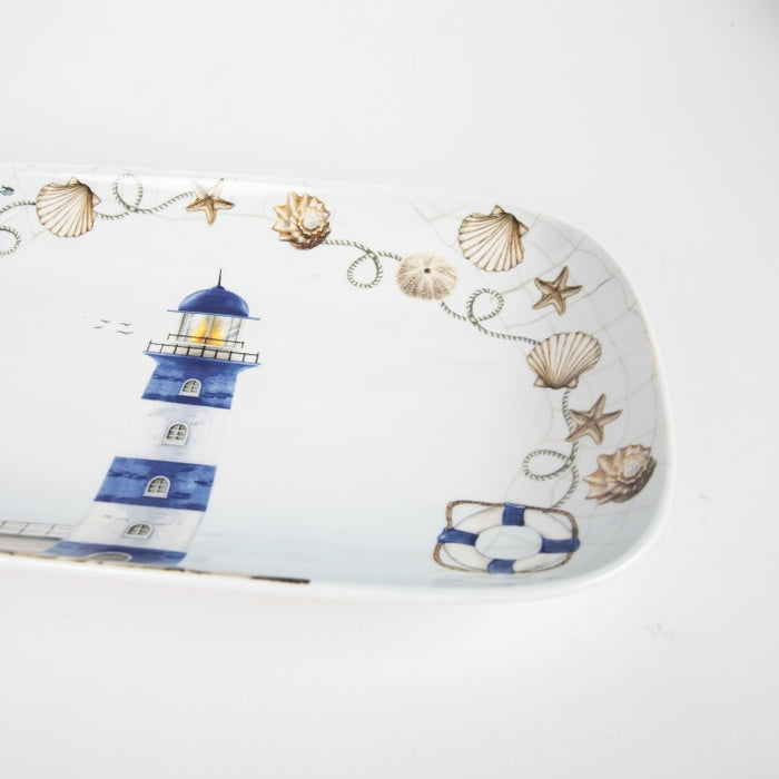 BLUE LTHOUSE SERVING PLATTER 40X17.5CM (202073463)