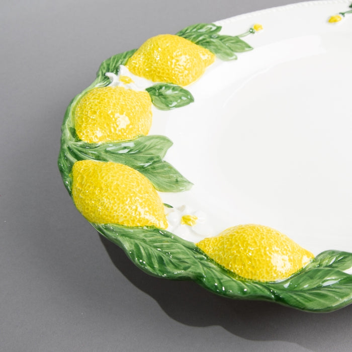 LEMON TRAY OVAL 46CMX30CM (202029181)