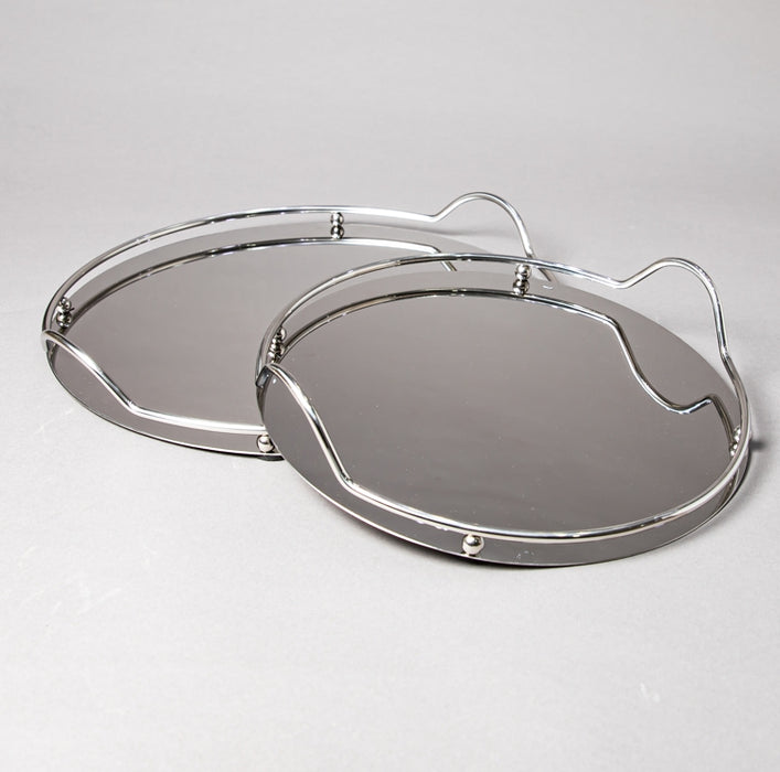 STEEL TRAY 32CM SILVER (202016359)