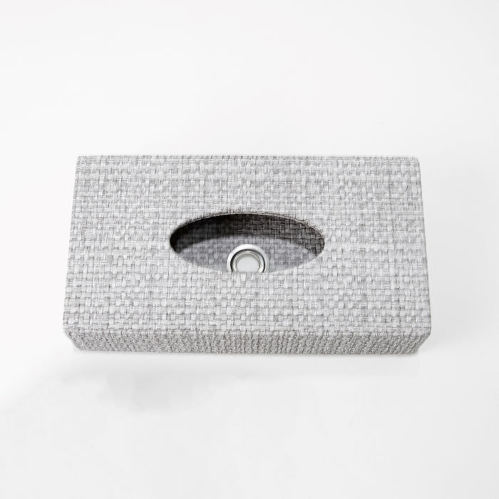 RECT.TISSUE BOX RAFYA GREY (202042174)