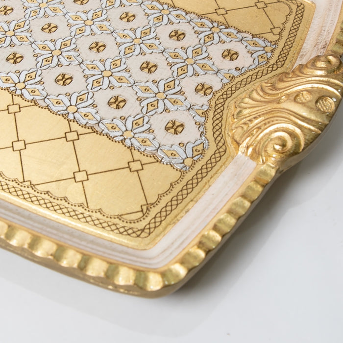 CALFUCCI WOODEN RECT.TRAY MED IV/ (202107450)