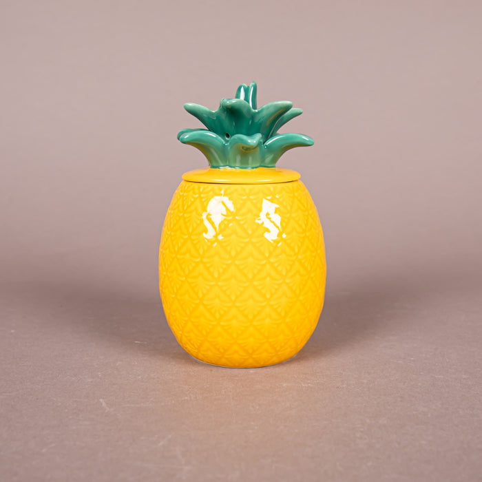 MADAGASCAR STORAGE JAR 9X9X15 YELLOW/GREEN (202073089)