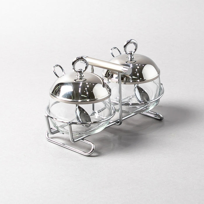 ZXM-SUGAR BOWL 2 GLASS (202016369)