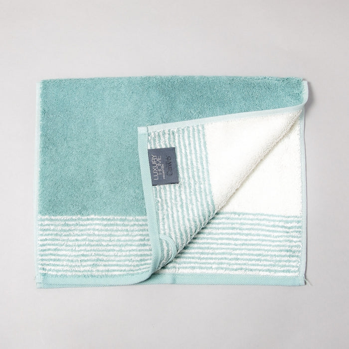 2-TONE TOWEL 30X50 SEA GREEN (327148474)