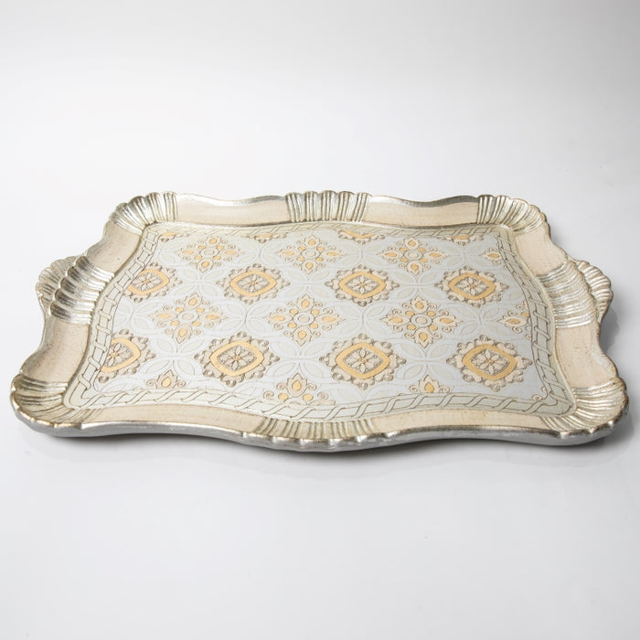 FIRIDOLFI WOODEN RECT.TRAY LRG IV (202107448)