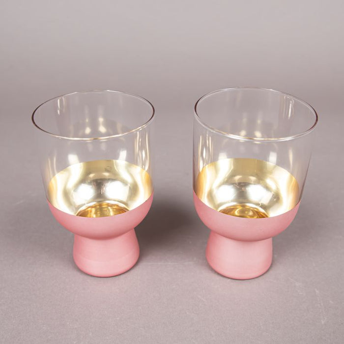ARIA GLASS 2PCS HIGHBALL TUMBLER ROSE (202016022)