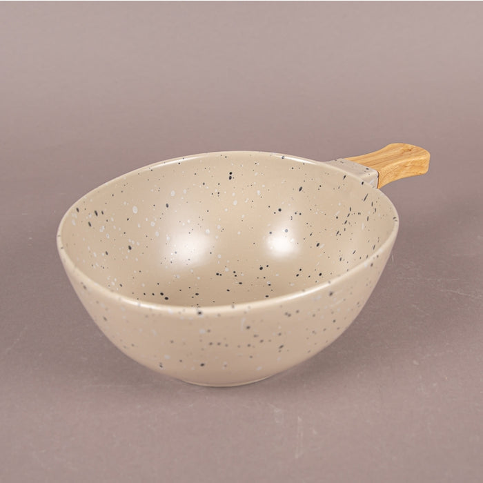 SANCTUARY LRG BOWL SERVE STICK TAUPE 19CM (202029113)