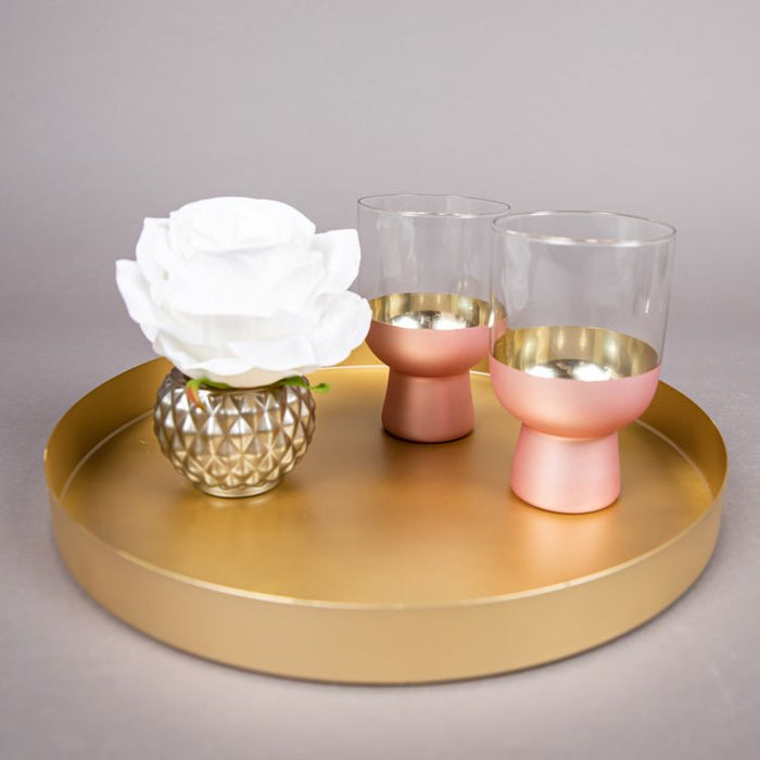 ARIA GLASS 2PCS HIGHBALL TUMBLER ROSE (202016022)