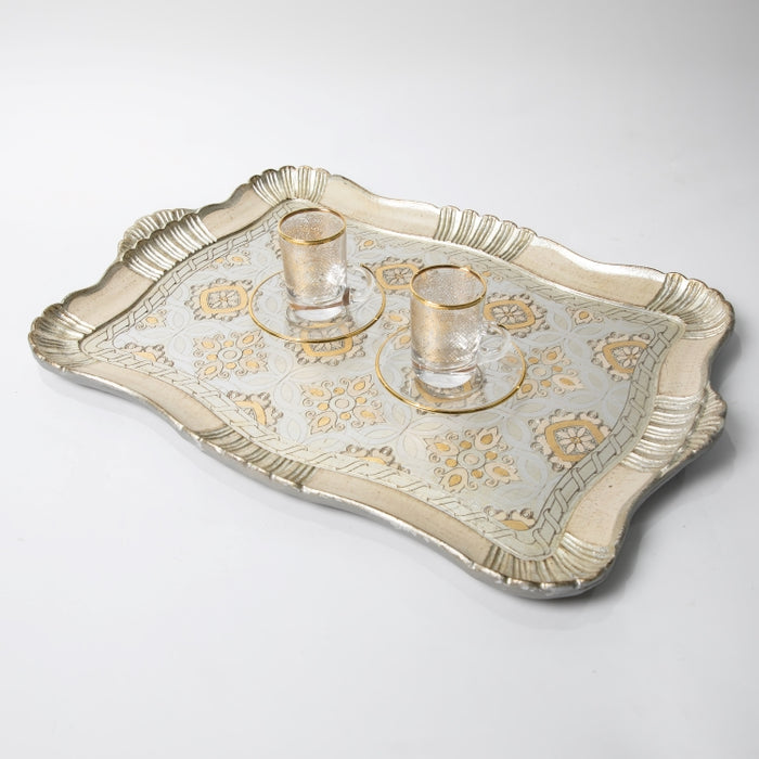 FIRIDOLFI WOODEN RECT.TRAY SML IV (202107446)