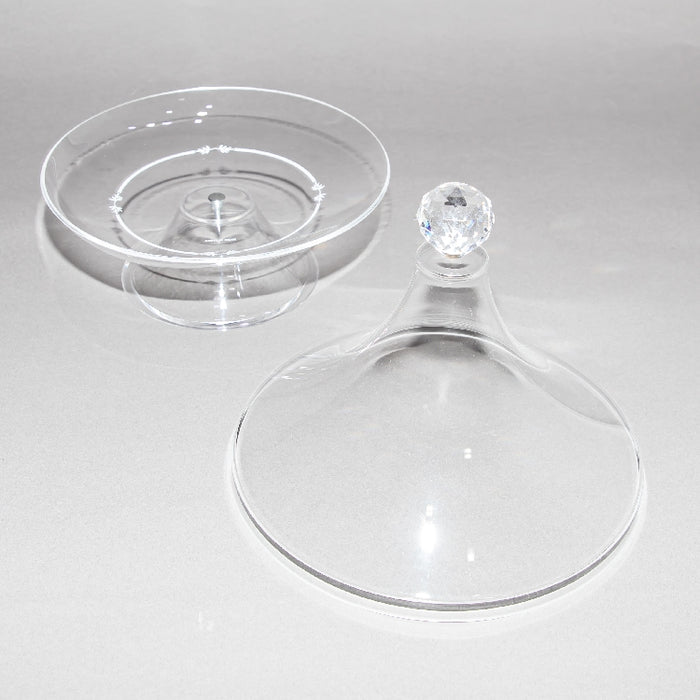 ZHENYU CAKE BOX WITH STAND 23CM LEAVES (202222534)