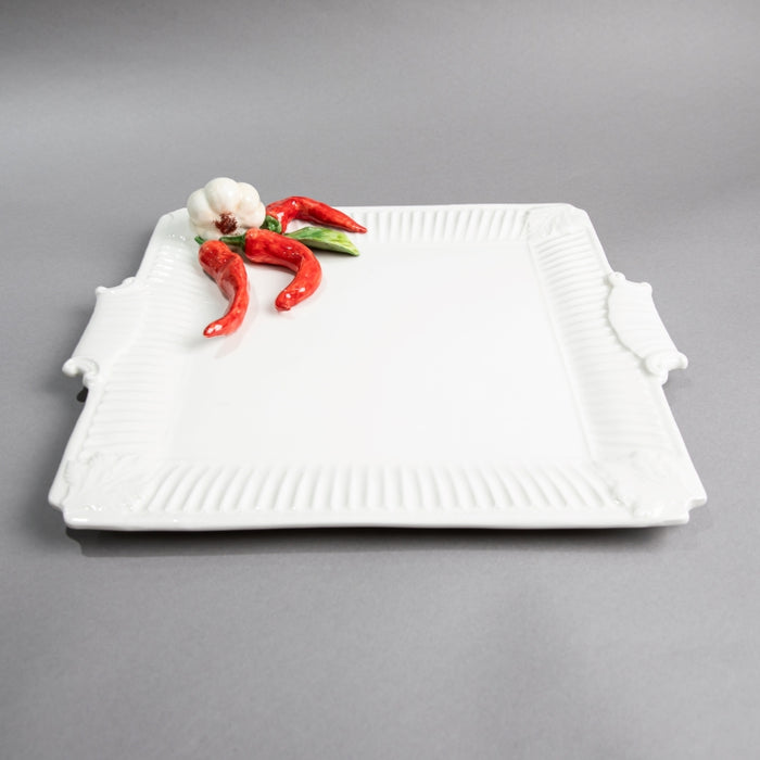 PEPPER TRAY 32CMX37CM SQUARE SIDEBOARD (202027861)