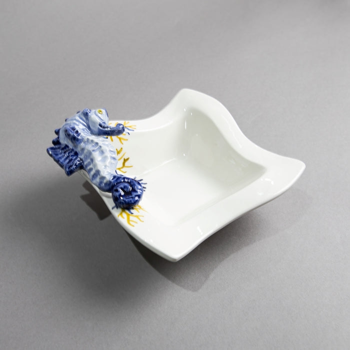 CORAL BOWL SEA HORSE 13CMX13CM (202029242)