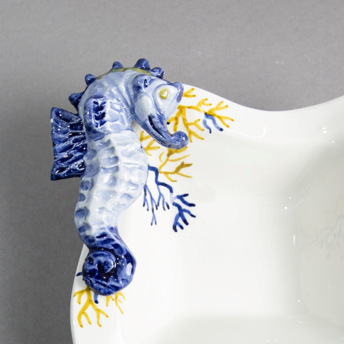 CORAL BOWL SEA HORSE 13CMX13CM (202029242)