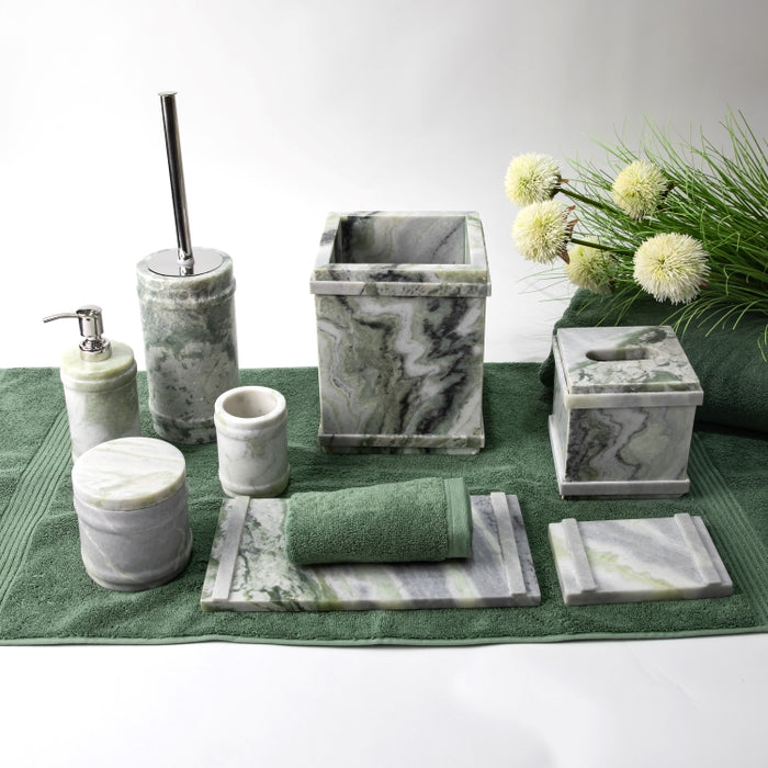 OTL-8PCS BATHROOM SET HMLYN GREEN (264846575)