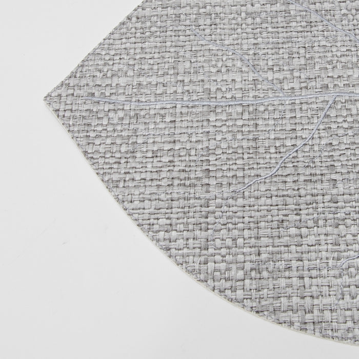 LEAF PLACEMAT RAFYA GREY (202055072)