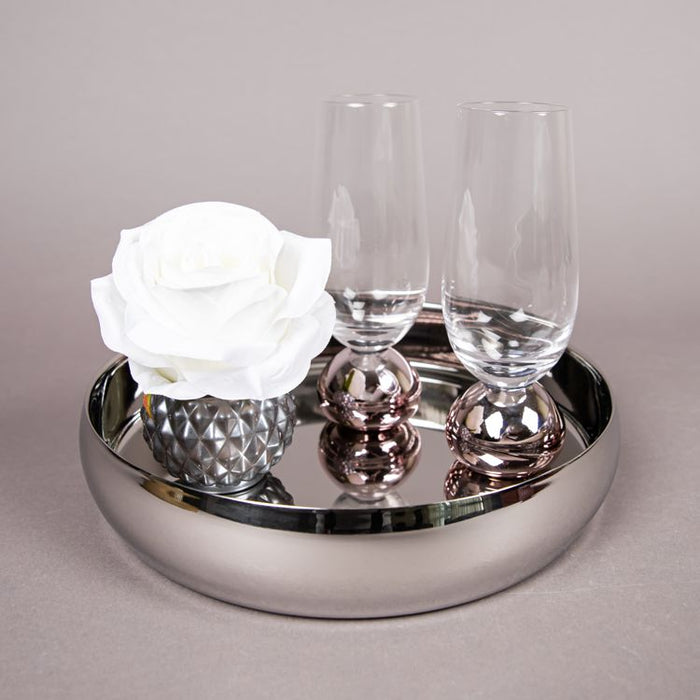 ASTRID 2PCS CHAMPAGNE GLASS ROSE (202016037)