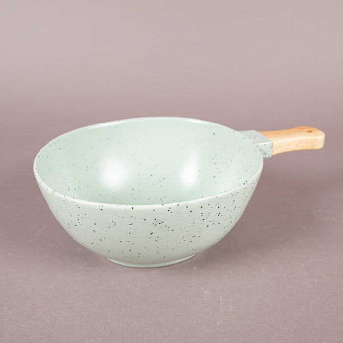 SANCTUARY LRG BOWL SERVE STICK GREEN 19CM (202029117)