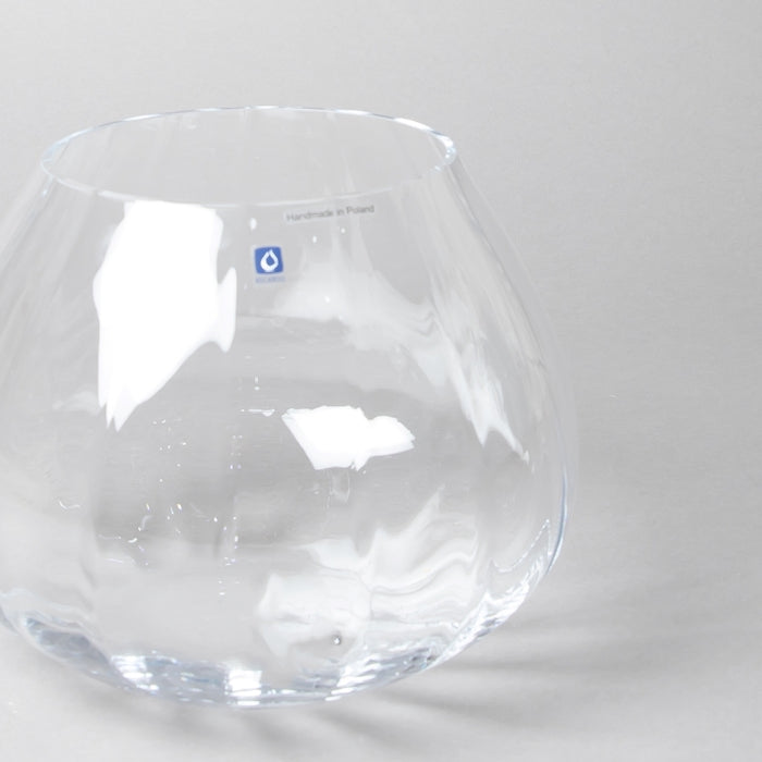 VASE OPTIC CLEAR H 20.5CM (418050105)