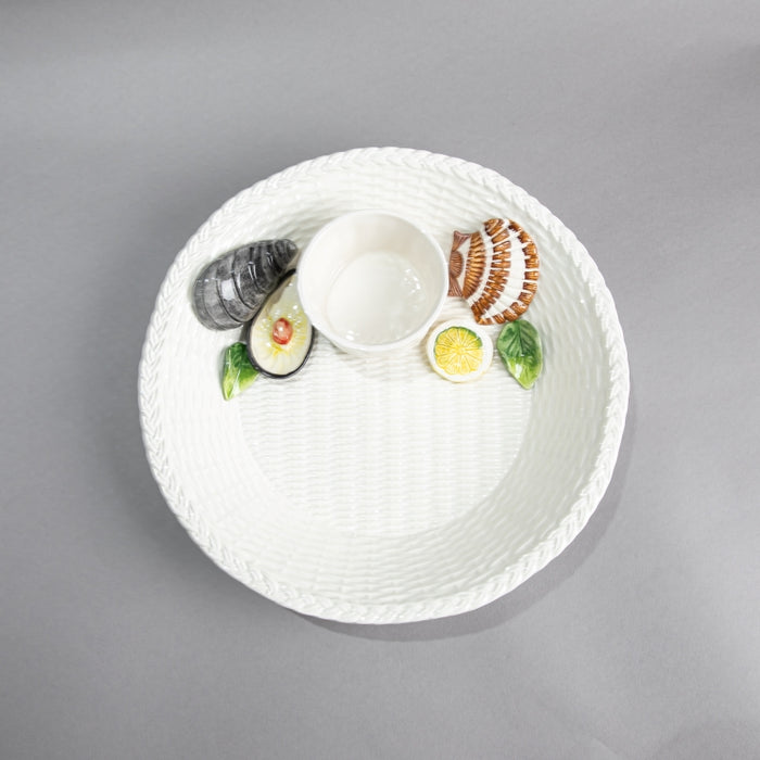 SEAFRUIT ROUND PLATE&CUP 30D (202029192)