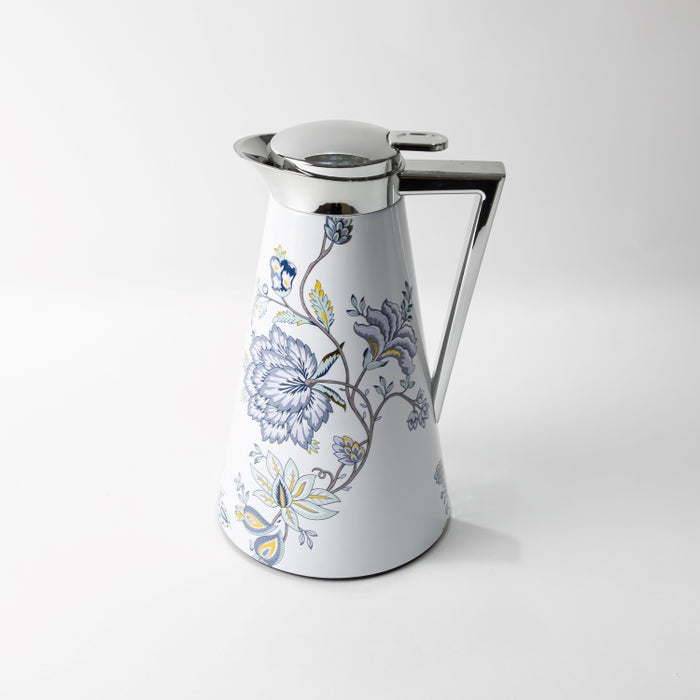 TWINS-VACUUM FLASK 1LT FLORAL BLUE (202035111)