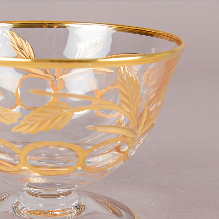 TF88 AVIO CUP 6PCS CLEAR/GOLD (202016227)