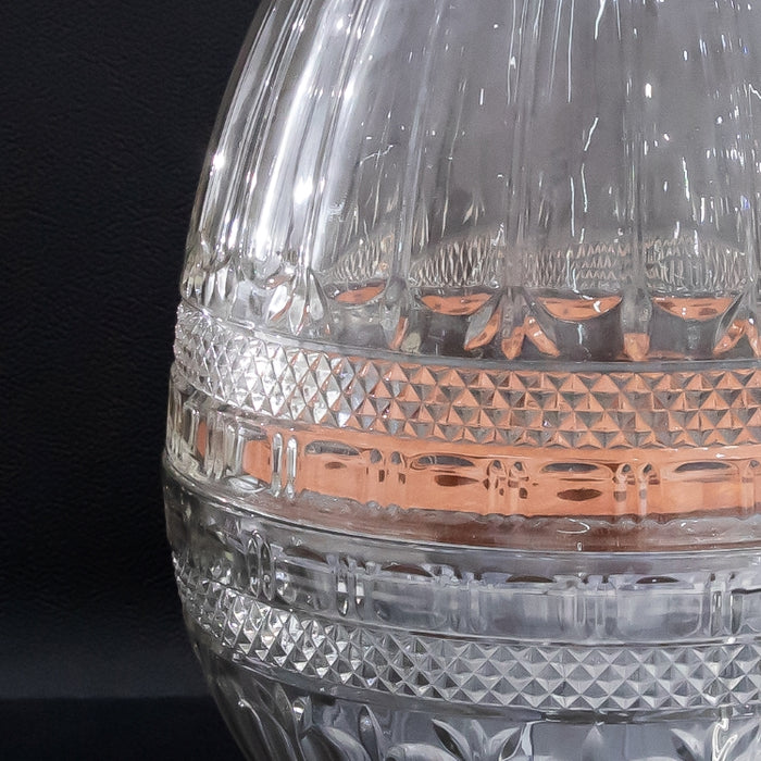 CUTLERY HOLDER GLASS EGG STRIP A (202016348)