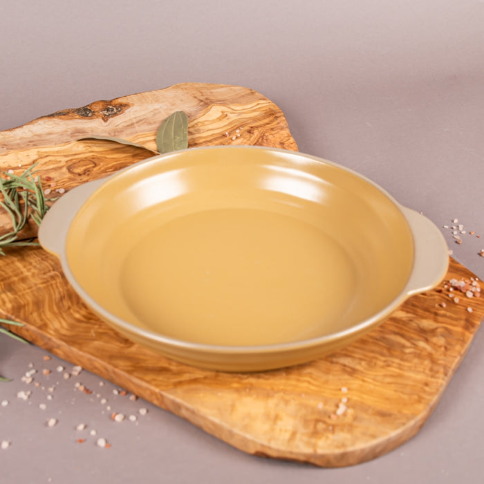 CLYDE ROUND BAKING DISH 32CM RAFFIA (202029088)