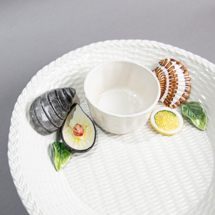 SEAFRUIT ROUND PLATE&CUP 30D (202029192)