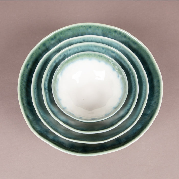 NUANCES PORCELAIN BOWL 22CM GRN (202073127)