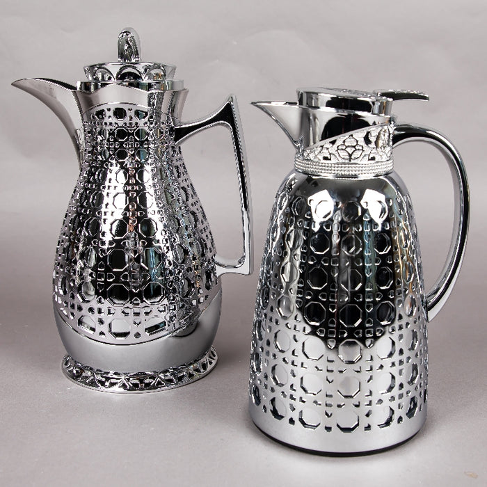 JIEGUAN VACUUM FLASK 1LITER CHROME/SILVER (202035080)