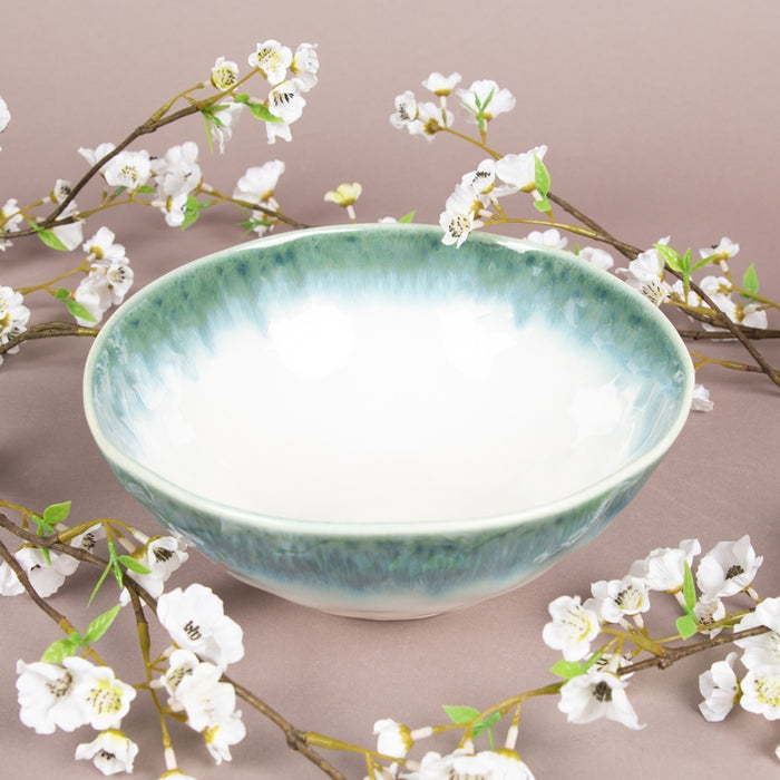 NUANCES PORCELAIN BOWL 22CM GRN (202073127)