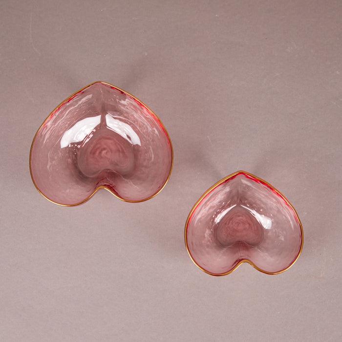 AMOUR BRCLCATE 2PC ASST BOWL PINK (202016258)