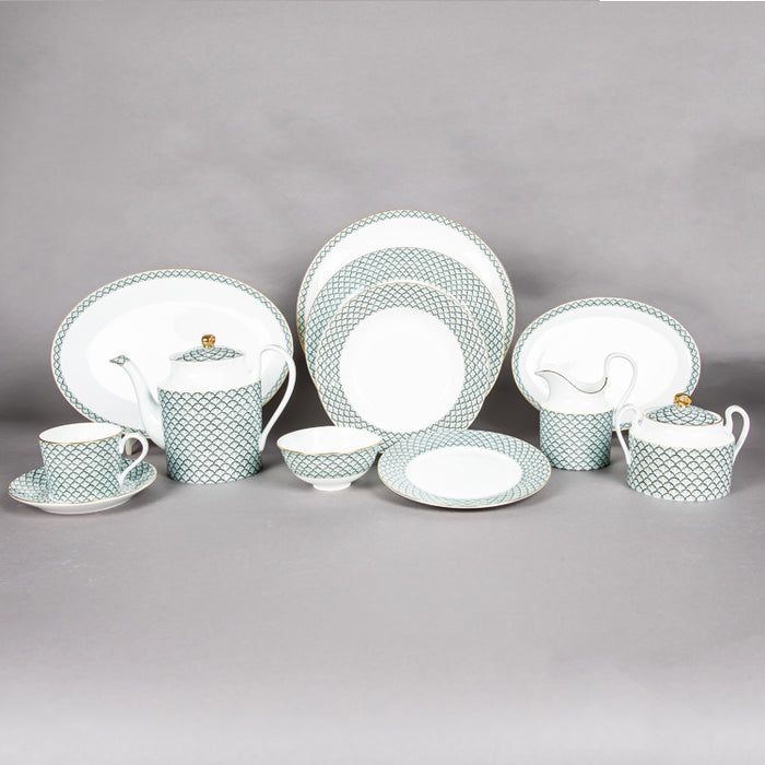 STECHCOL NEWBONECHINA 45PCS DINNER SET BLU (202029146)