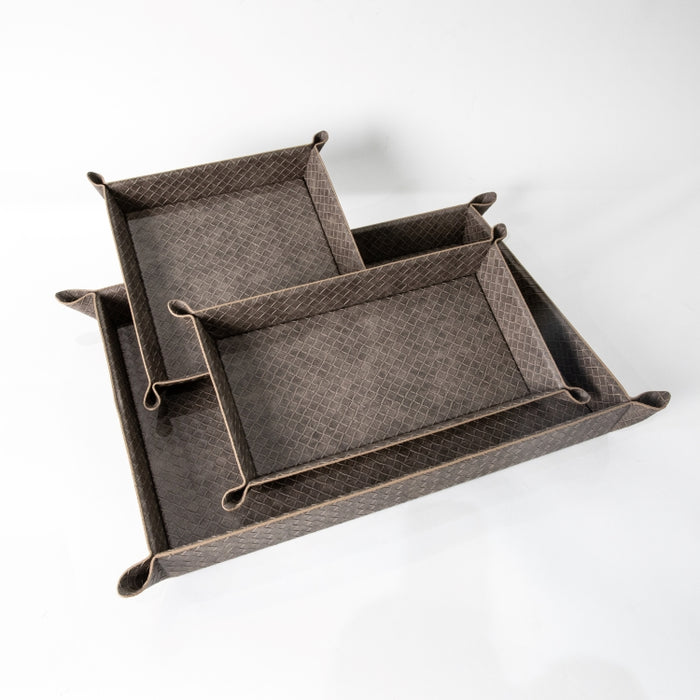 VALET TRAY SMALL BROWN 34CMX19CM (202042192)