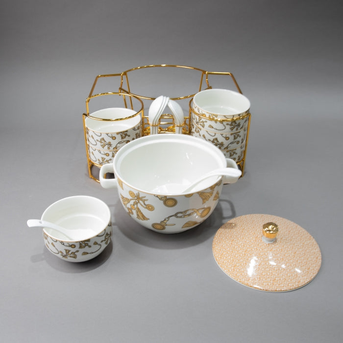 WEIDA 15PCS SERVING SET RED (202029289)