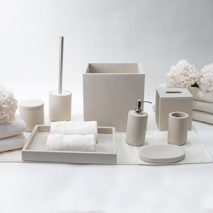 AS-8PCS BATHROOM SET MNT BEIG/NA (264846587)