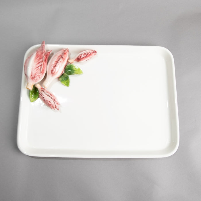 RADICCHIO RECT.TRAY 40CMX30CM (202029215)